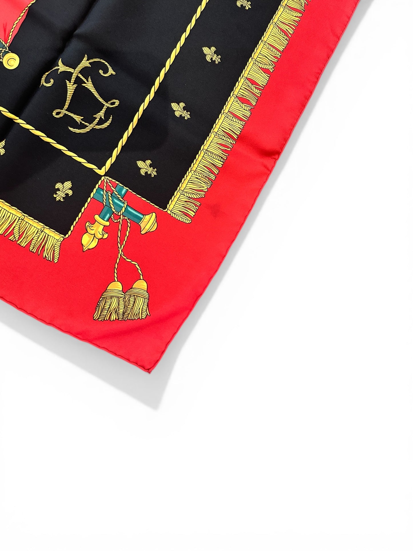 Hermès scarf "Vue du Carrosse de la Galère Royale" – 90 cm