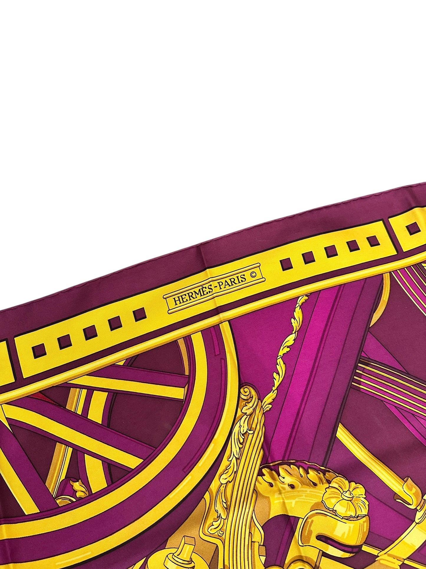 Hermès "Rythmes" Scarf – 90 cm