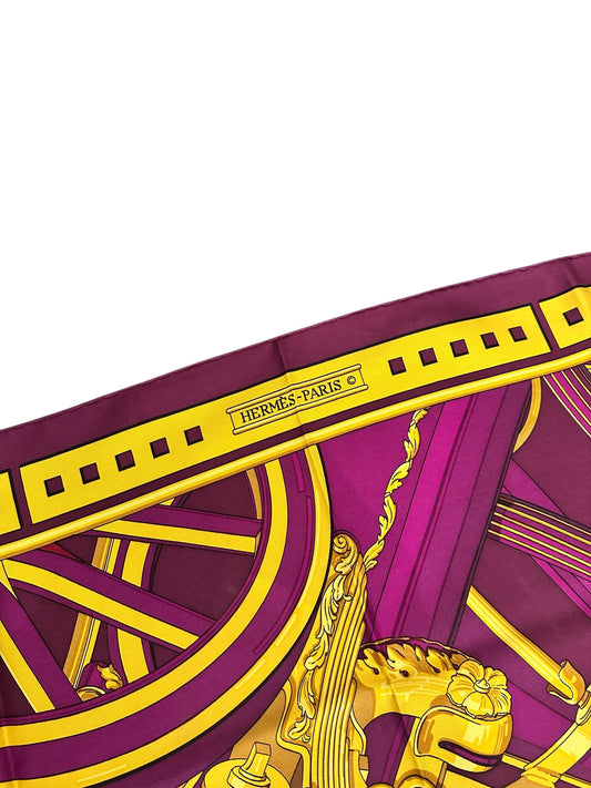 Hermès "Rythmes" Scarf – 90 cm
