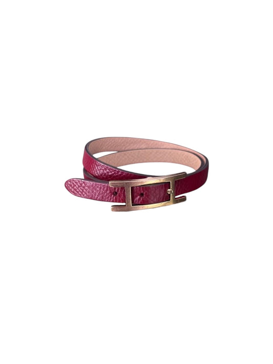 Hermès Behapi Double Tour Reversible Bracelet