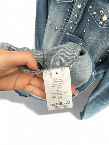 Chemise en Jean Givenchy – Détails Cloutés