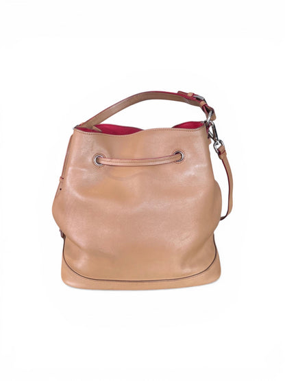 Prada smooth leather bucket bag