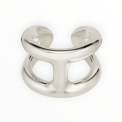Hermès – Bague en argent 925 – Taille 51