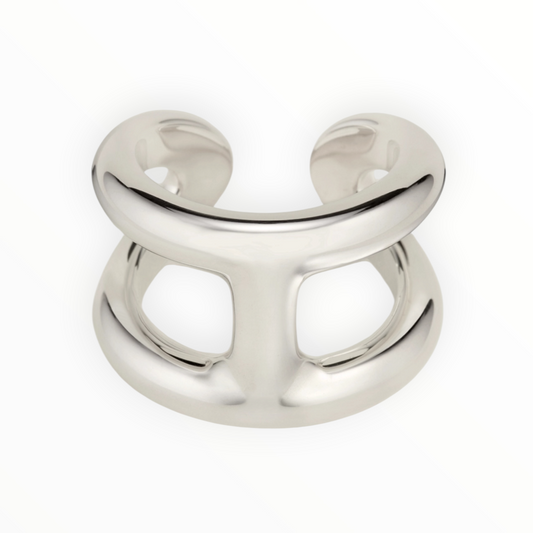 Hermès – Bague en argent 925 – Taille 51