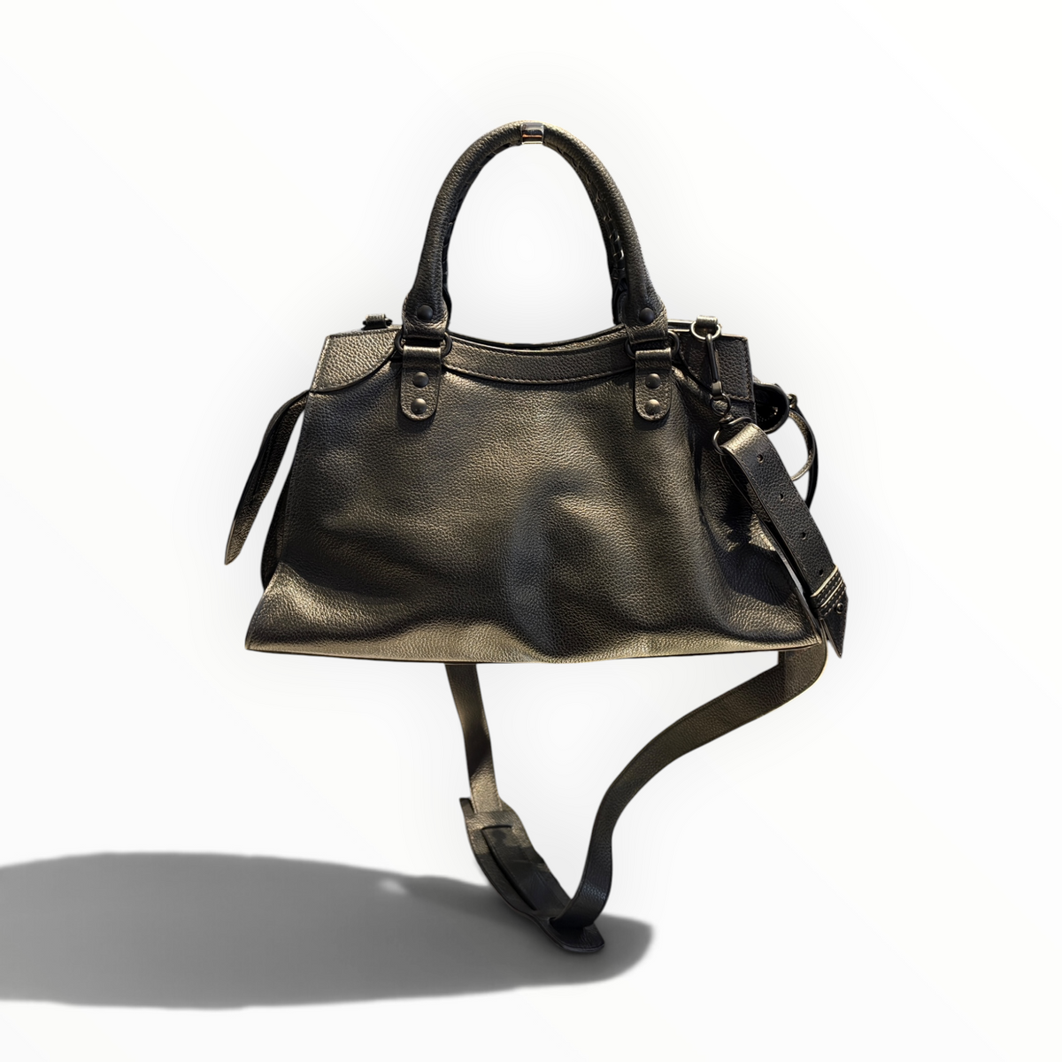 Sac Balenciaga Neo Classic City en cuir grainé noir