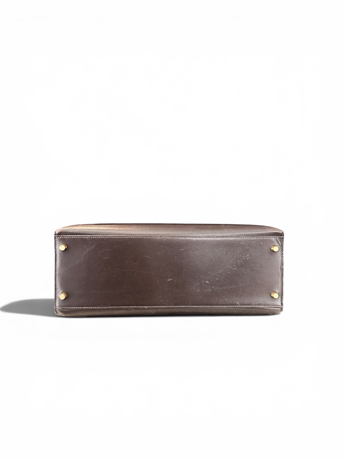 Hermès Kelly 35 Box Calf Chocolat – Gold Hardware