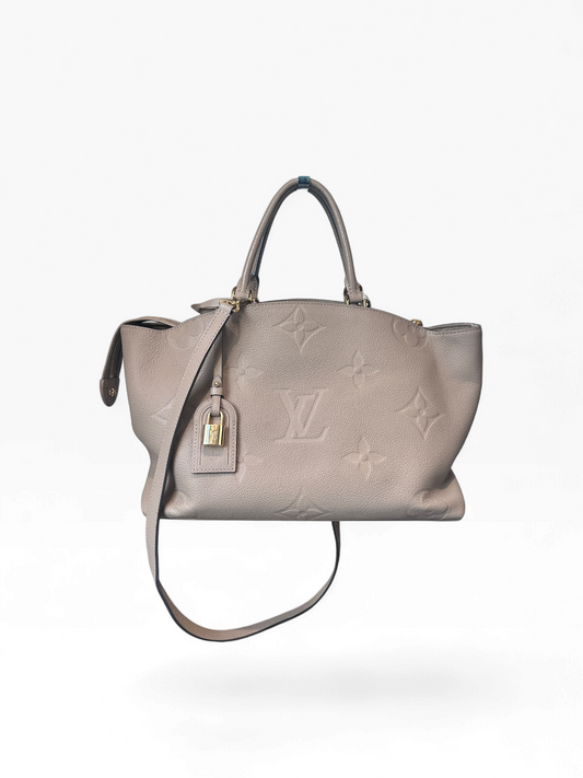 Louis Vuitton Grand Palais GM – Cuir Monogram Empreinte Tourterelle