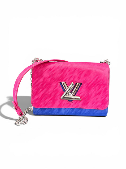 Louis Vuitton Twist MM Épi Tricolore Rose Fuchsia