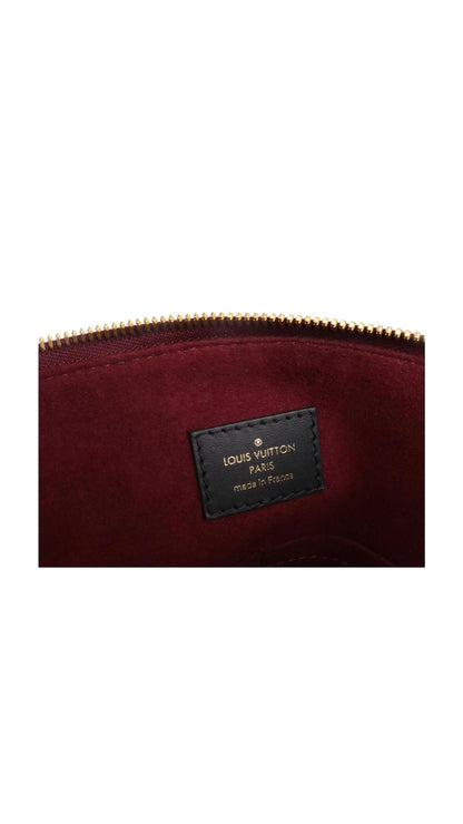 Sac Louis Vuitton tuileries Besace Monogram & cuir bordeaux