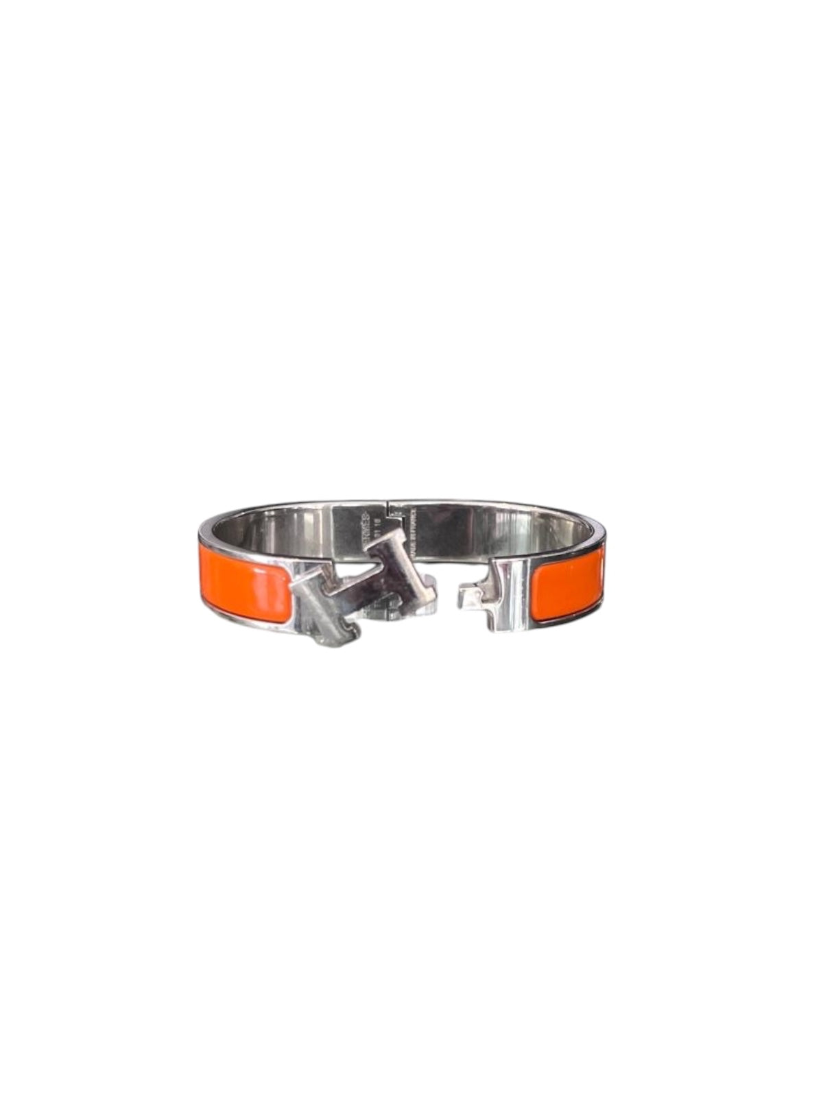 Hermès Clic Clac H Bracelet Orange