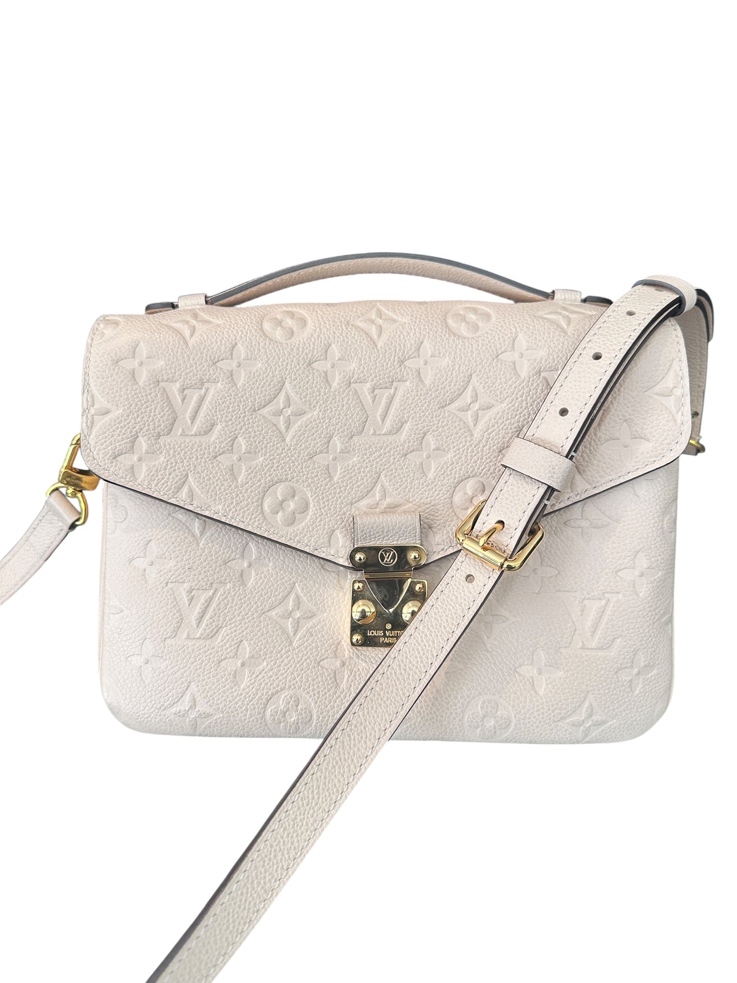 Louis Vuitton - Sac Métis empreinte Beige