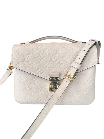 Louis Vuitton - Sac Métis empreinte Beige