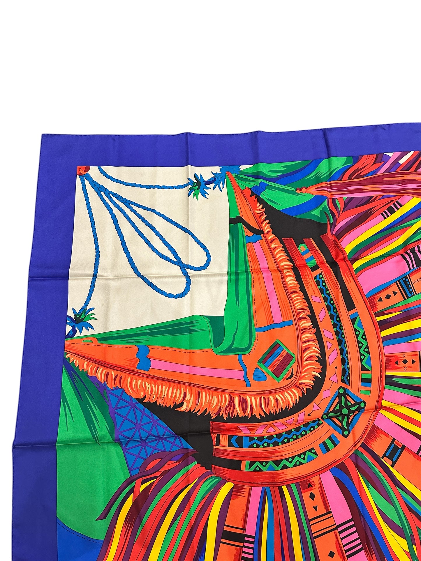 Hermès – Carré 140 en soie – multicolore