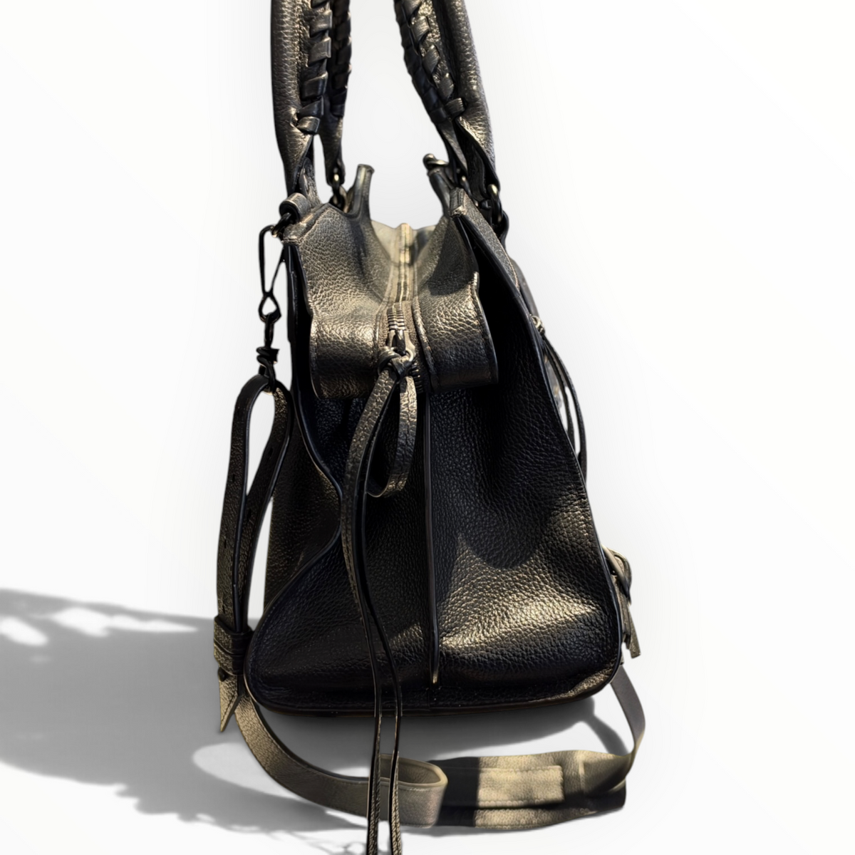 Sac Balenciaga Neo Classic City en cuir grainé noir