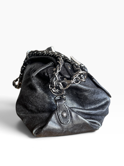 Chanel « Pocket in the City » en cuir caviar noir