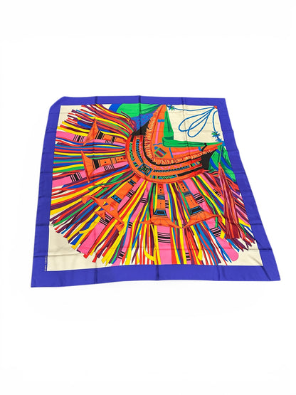 Hermès – Carré 140 en soie – multicolore