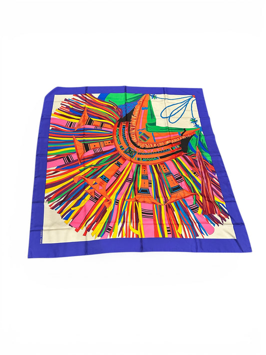 Hermès – Carré 140 en soie – multicolore
