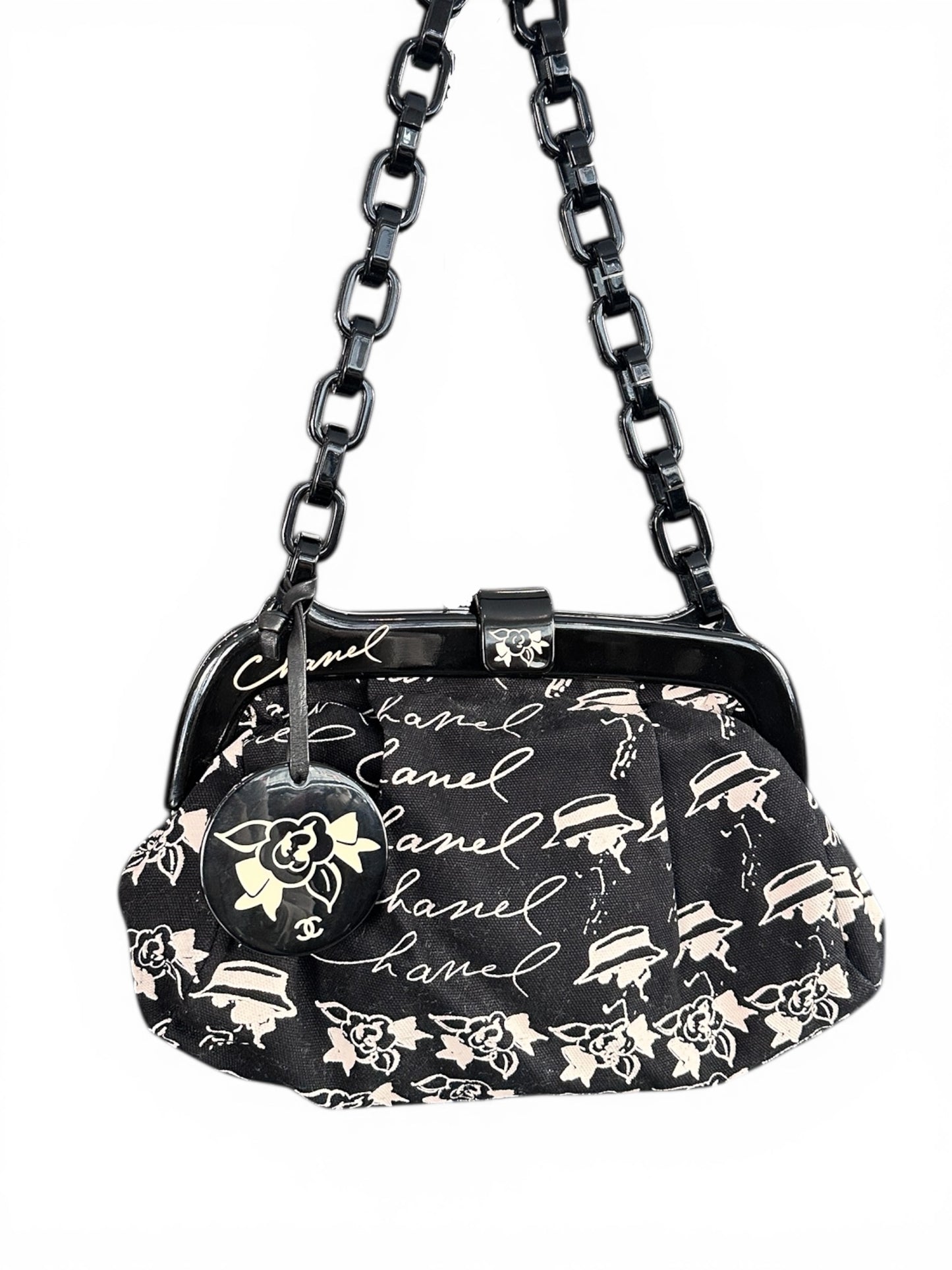 CHANEL – Mini Croisière Bag 2005-2006 with mirror charm