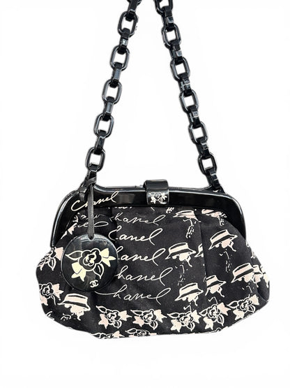 CHANEL – Mini Croisière Bag 2005-2006 with mirror charm