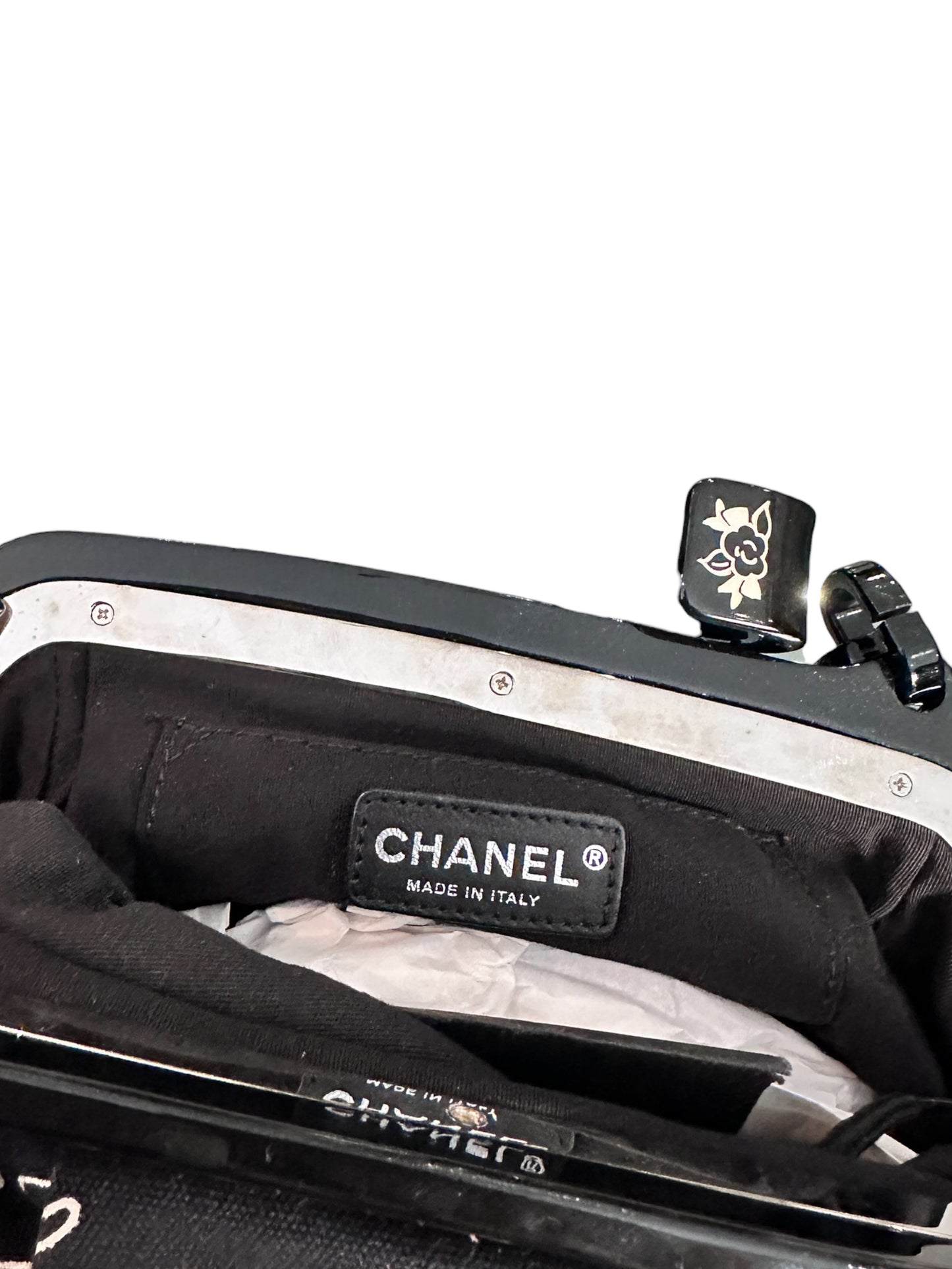 CHANEL – Mini Croisière Bag 2005-2006 with mirror charm