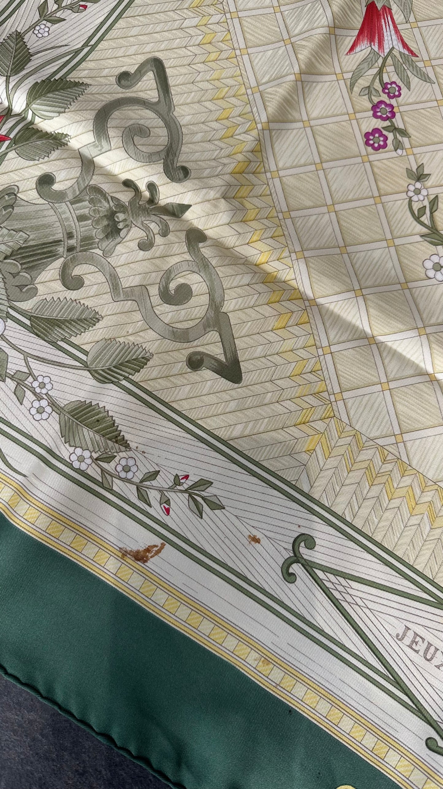 Carré Hermès 90 Jeux de Paille