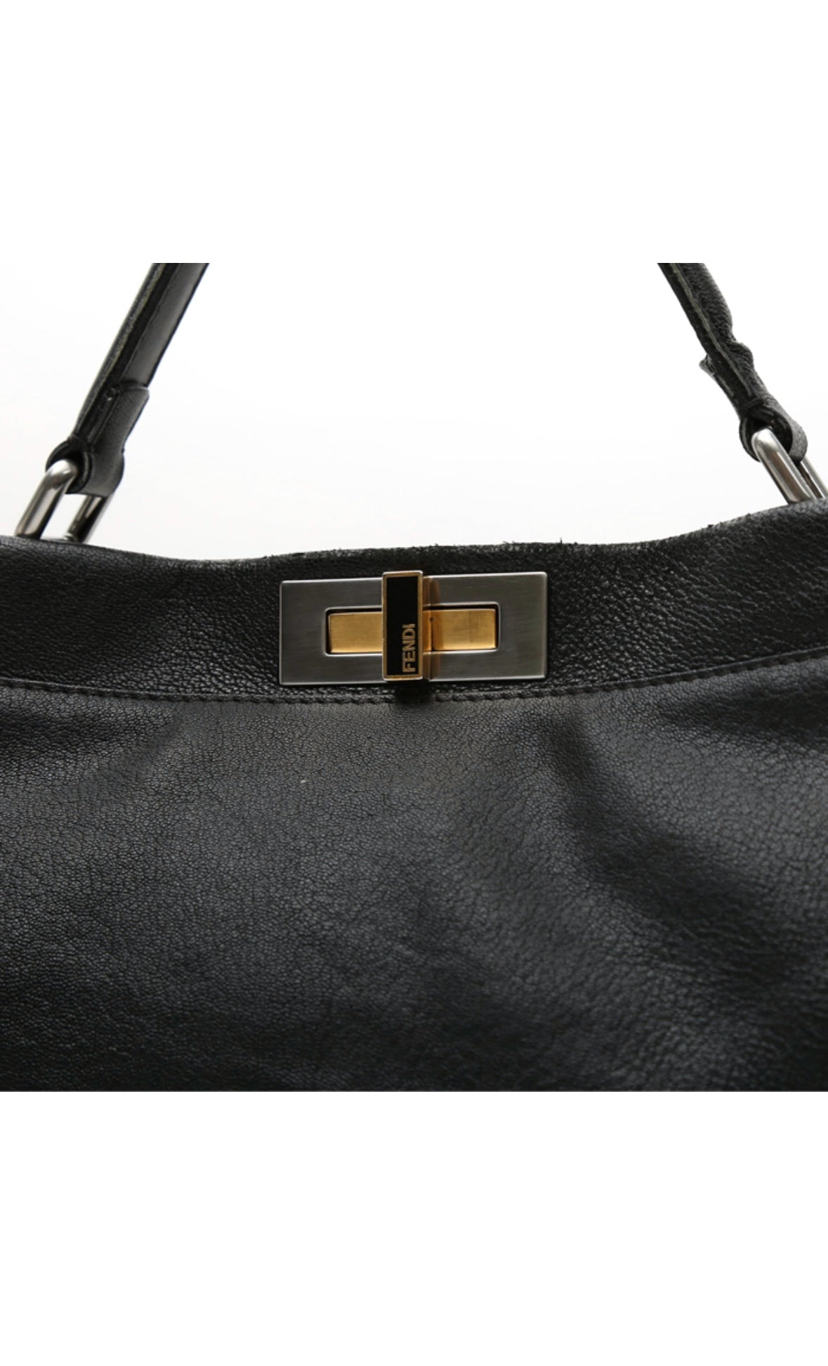 Sac Fendi Peekaboo noir