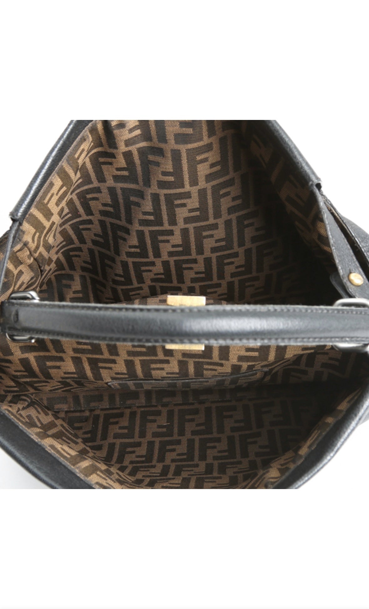 Sac Fendi Peekaboo noir