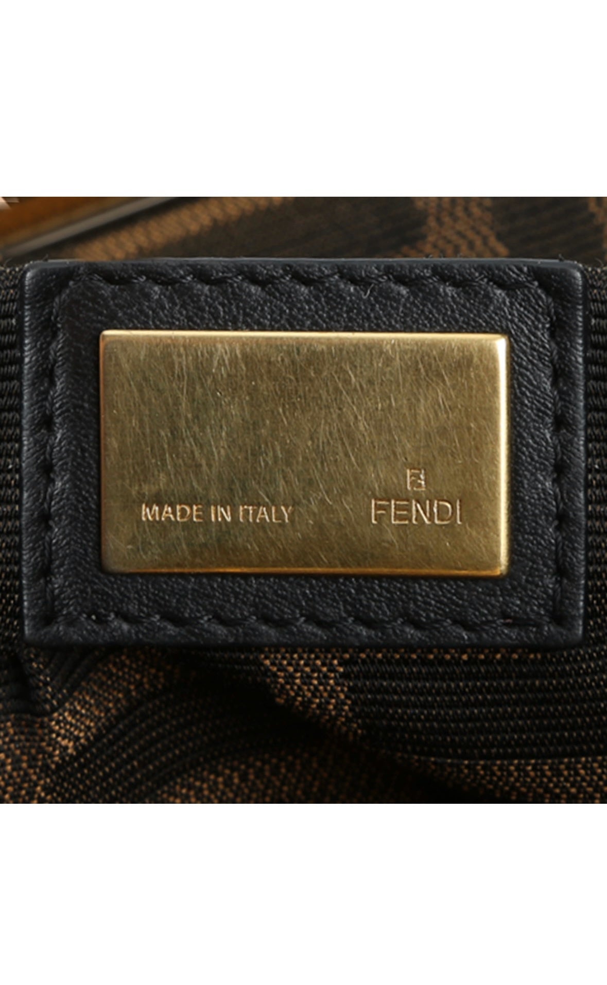 Sac Fendi Peekaboo noir