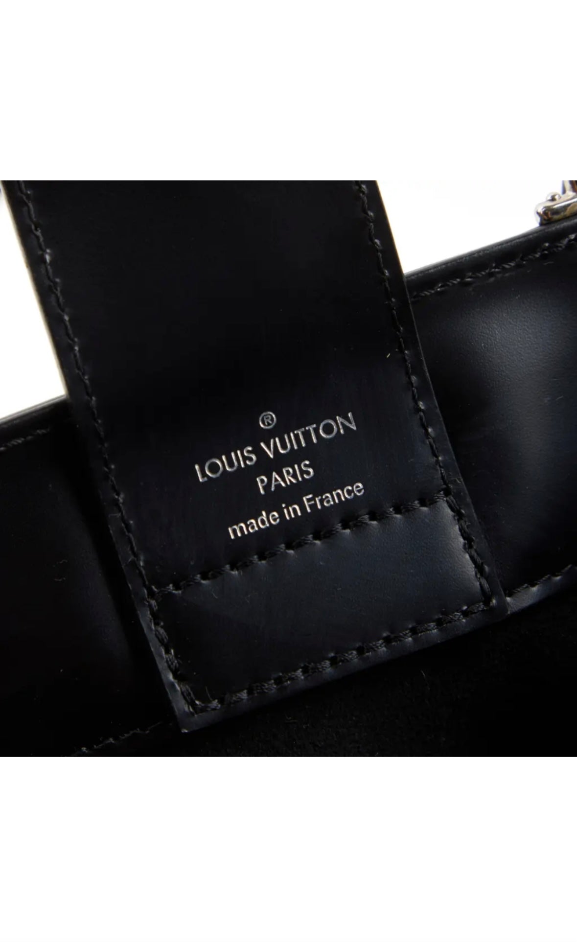 Louis Vuitton Kléber – Cuir Épi Noir