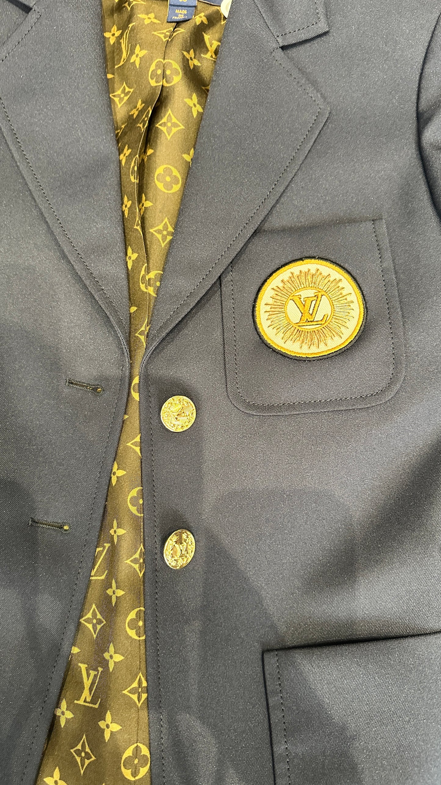 Louis Vuitton – Blazer Preppy Icône (Taille 36)