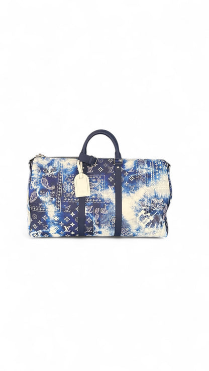 Louis Vuitton Keepall 50 Bandana  Édition Limitée Full Set