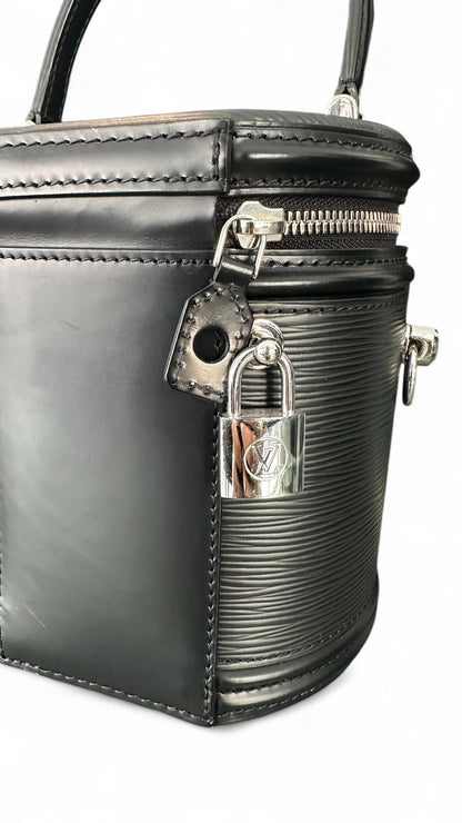 Louis Vuitton Cannes – Cuir Épi Noir – Full Set