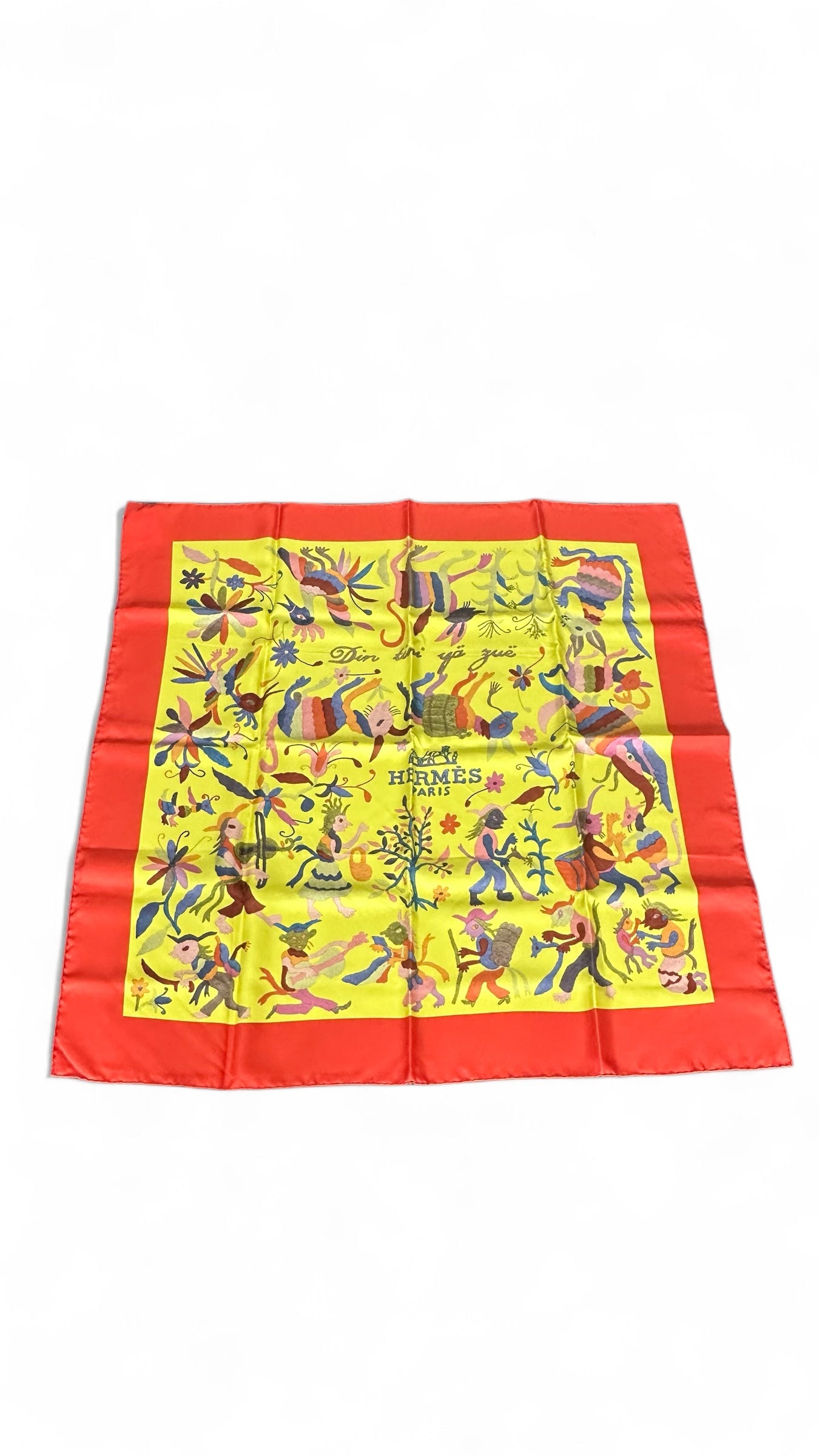 Carré Hermès 90 Din tini ya zue