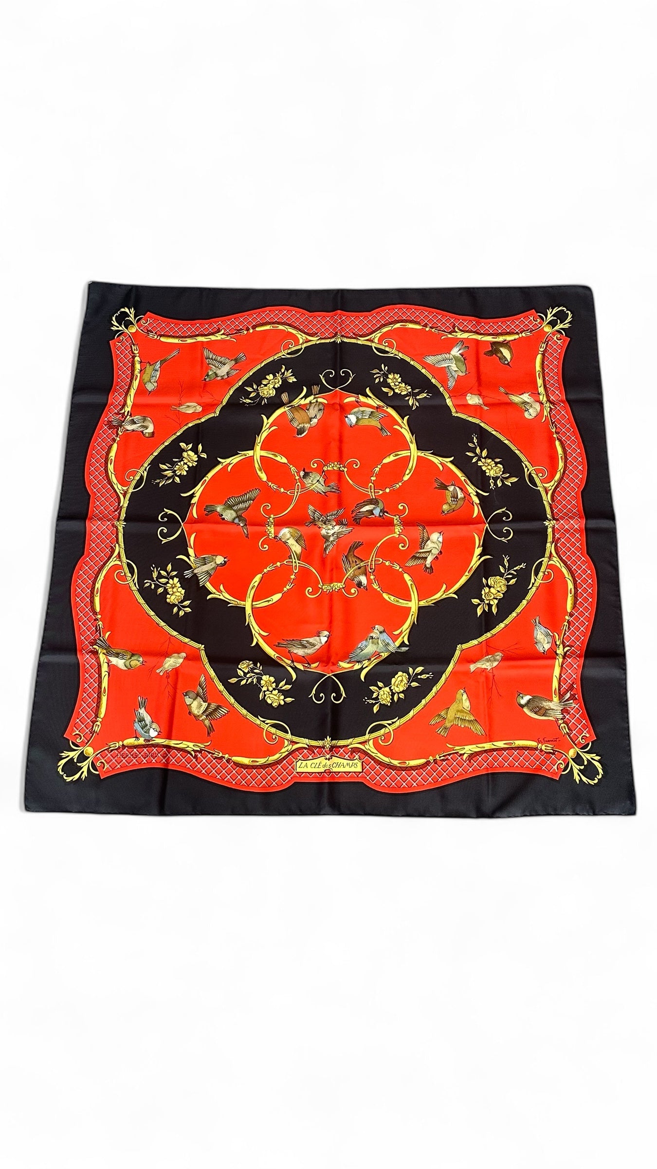 Carré Hermès 90 La clé des champs