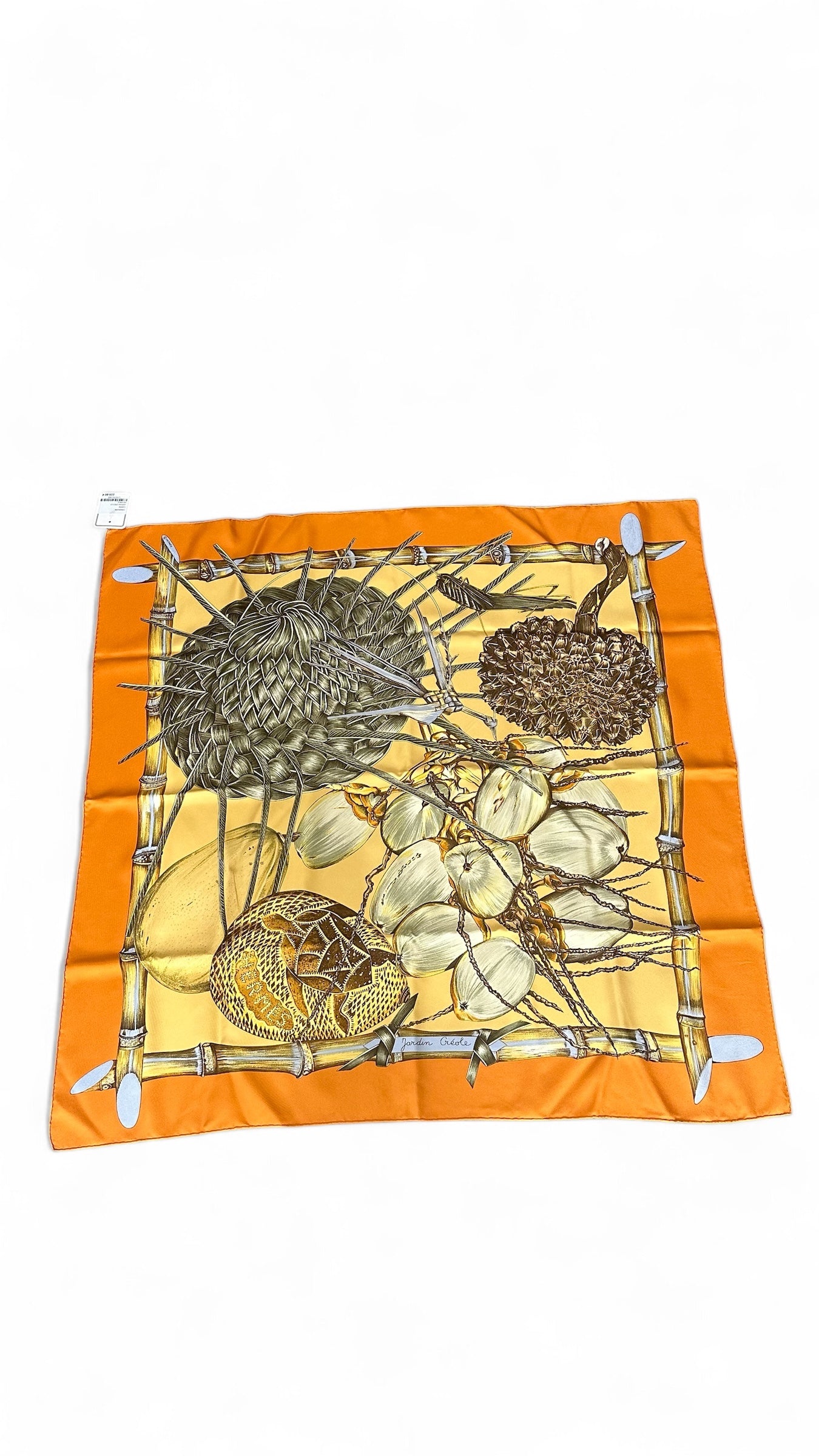 Carré Hermès 90 Jardin Créole