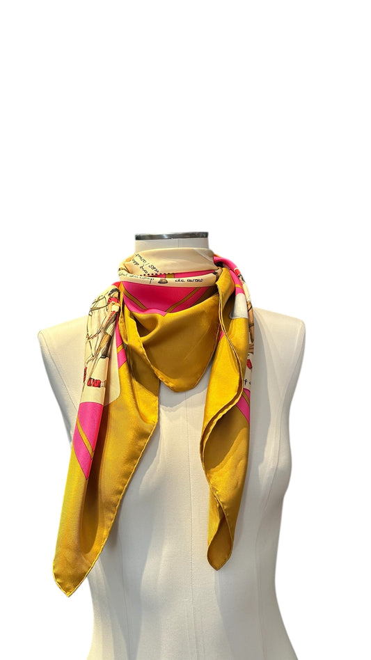 Carré Hermes 90 Cup Palm Beach