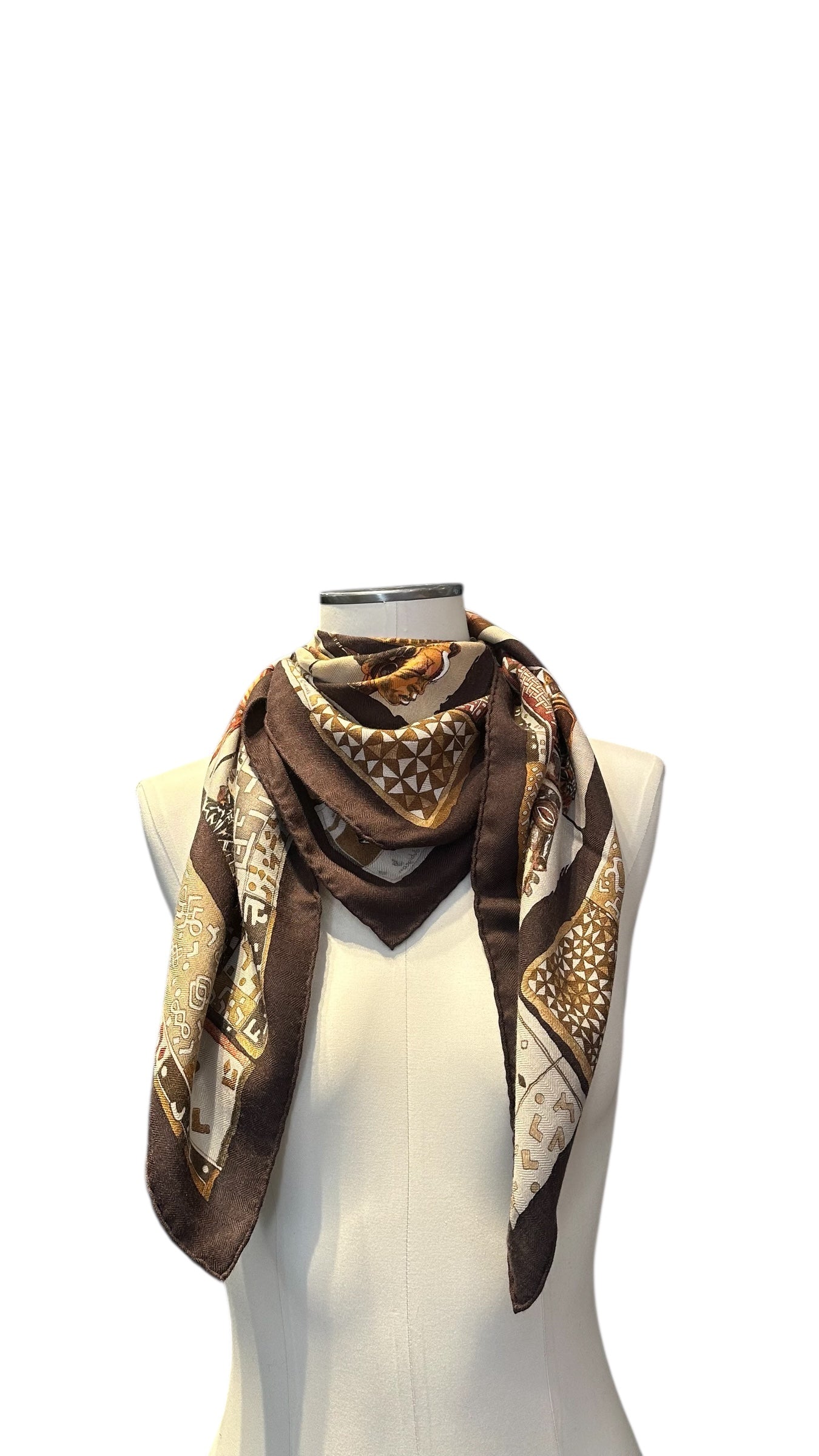 Carré Hermè 90 Persona en Cachemir