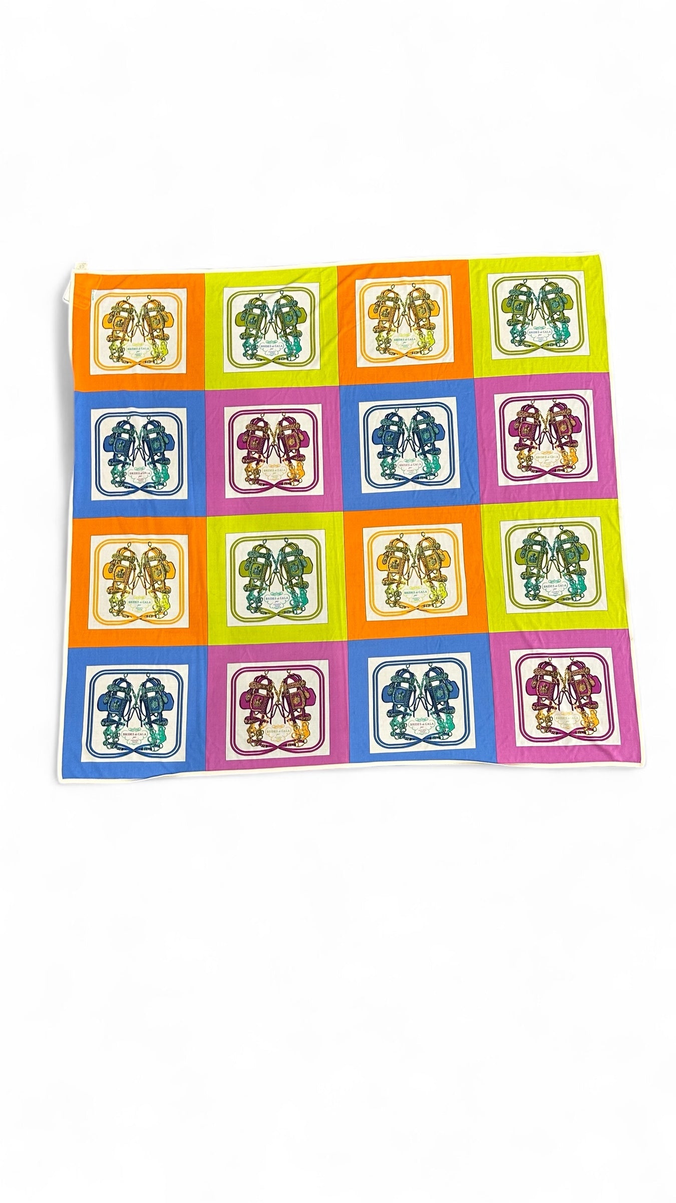 Carré Hermès 90 mini Brides de gala