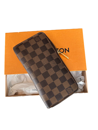 Portefeuille ZIPPY Louis Vuitton damier eben