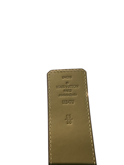 Louis Vuitton LV Mega Pixel 40mm Ceinture Réversible Damoflage Vert Damier