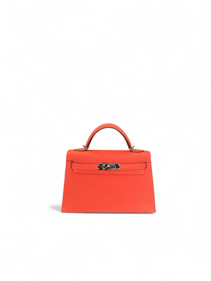 Mini Kelly Hermès Orange Field
