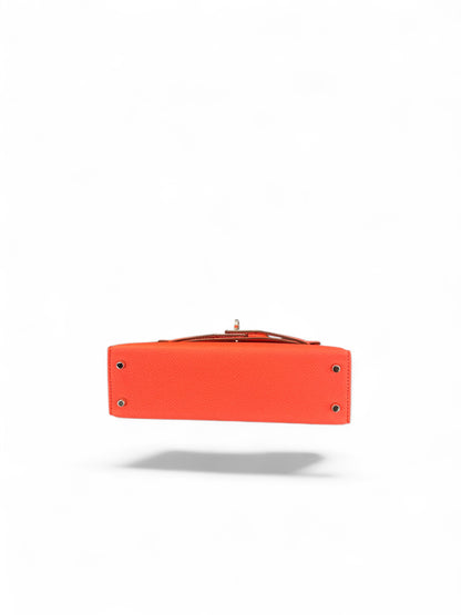 Mini Kelly Hermès Orange Field