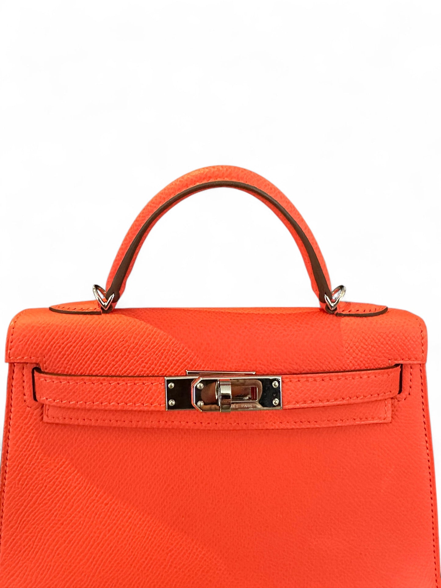 Mini Kelly Hermès Orange Field