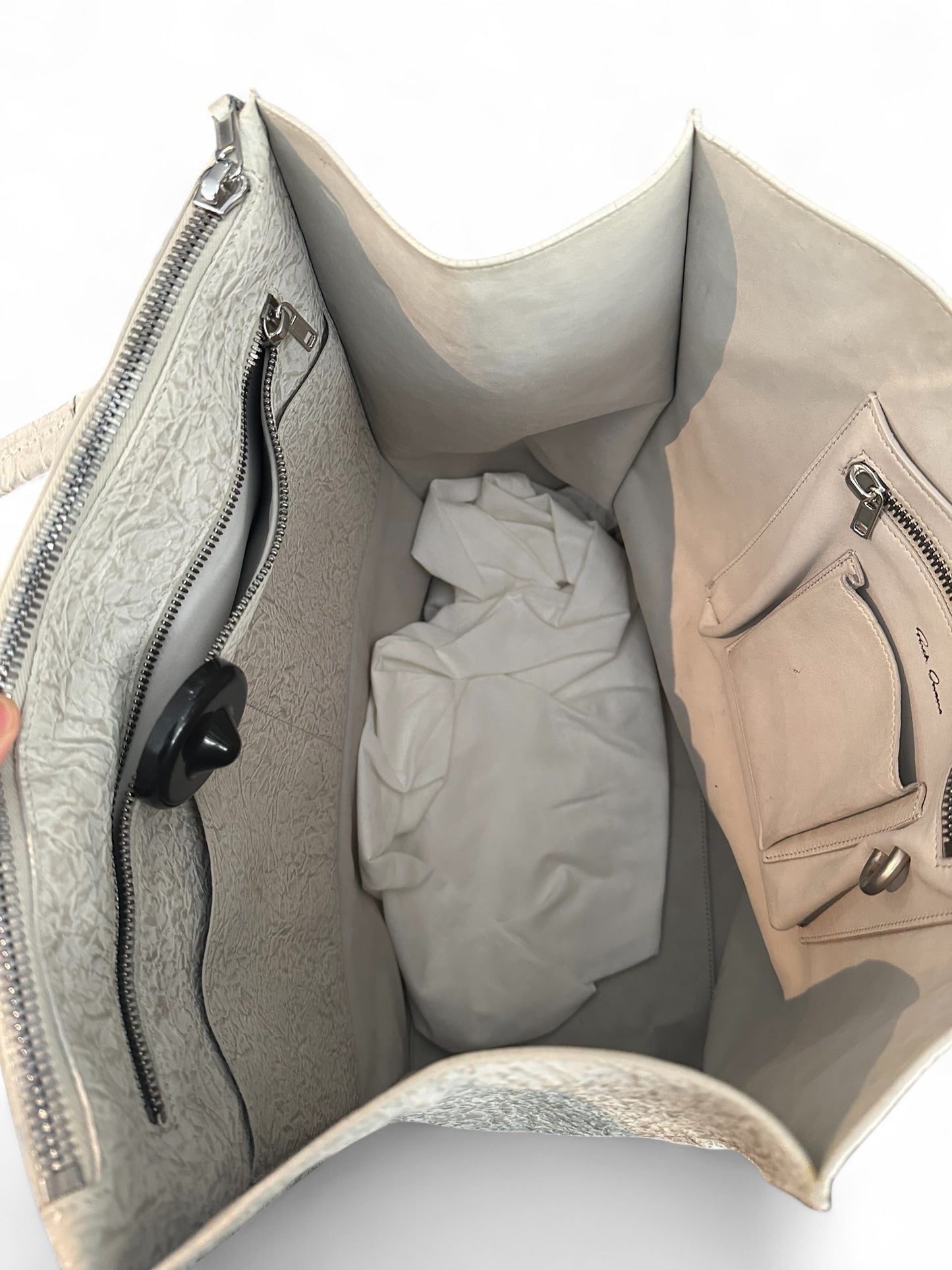 Sac a main en cuir Rick Owens