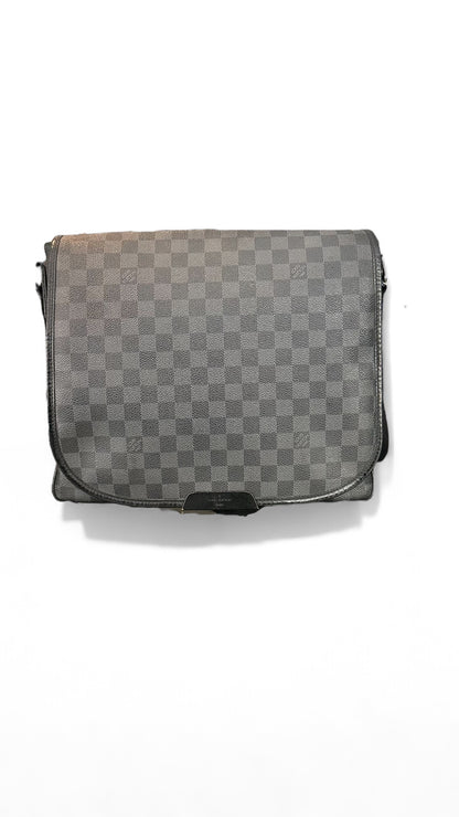 Sac Louis Vuitton noir Damier Graphite Renzo