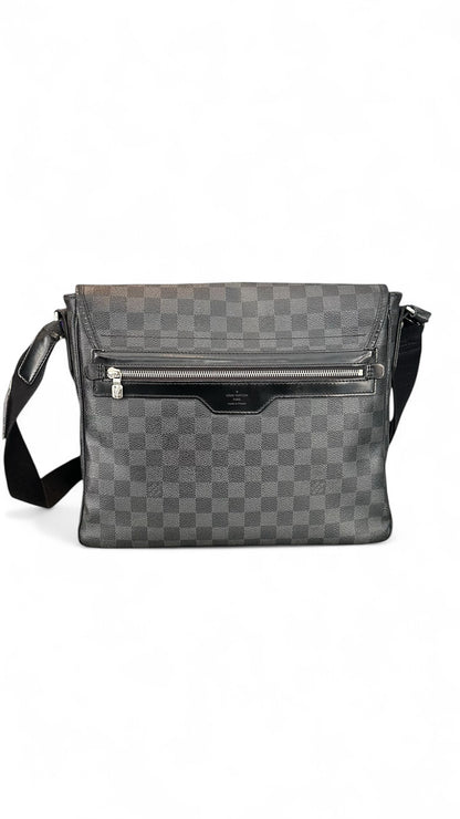 Sac Louis Vuitton noir Damier Graphite Renzo
