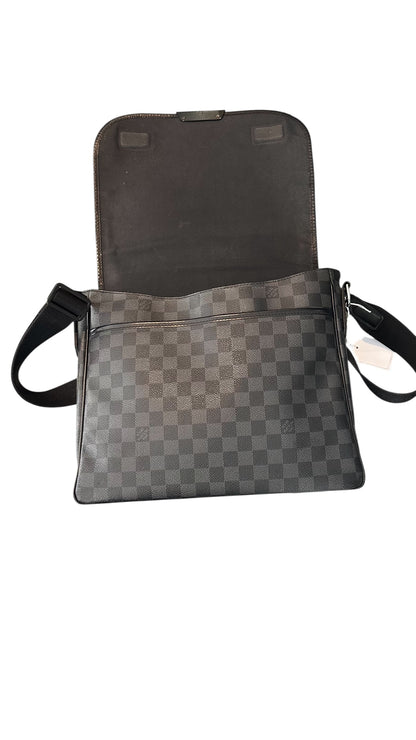 Sac Louis Vuitton noir Damier Graphite Renzo