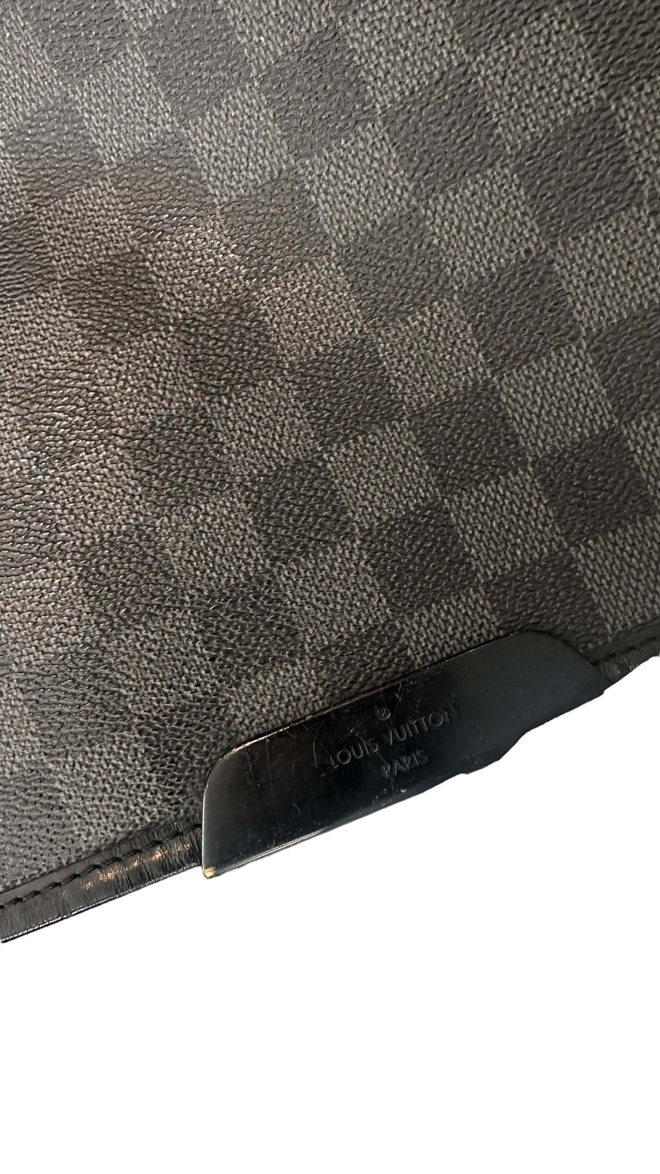 Sac Louis Vuitton noir Damier Graphite Renzo