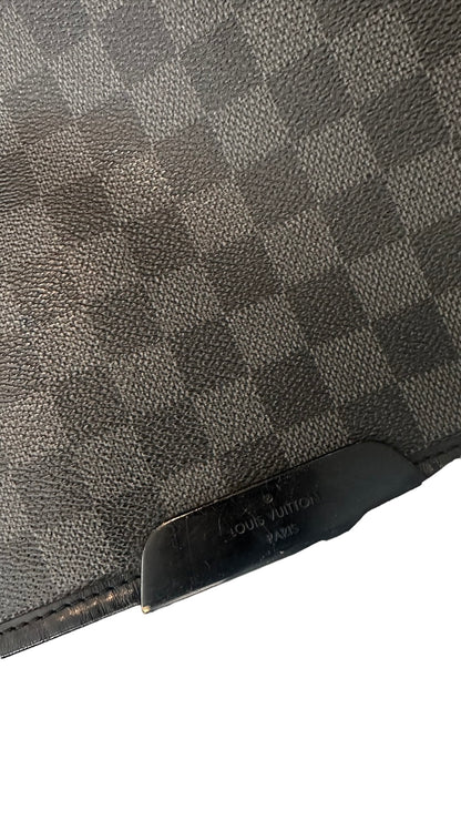 Sac Louis Vuitton noir Damier Graphite Renzo