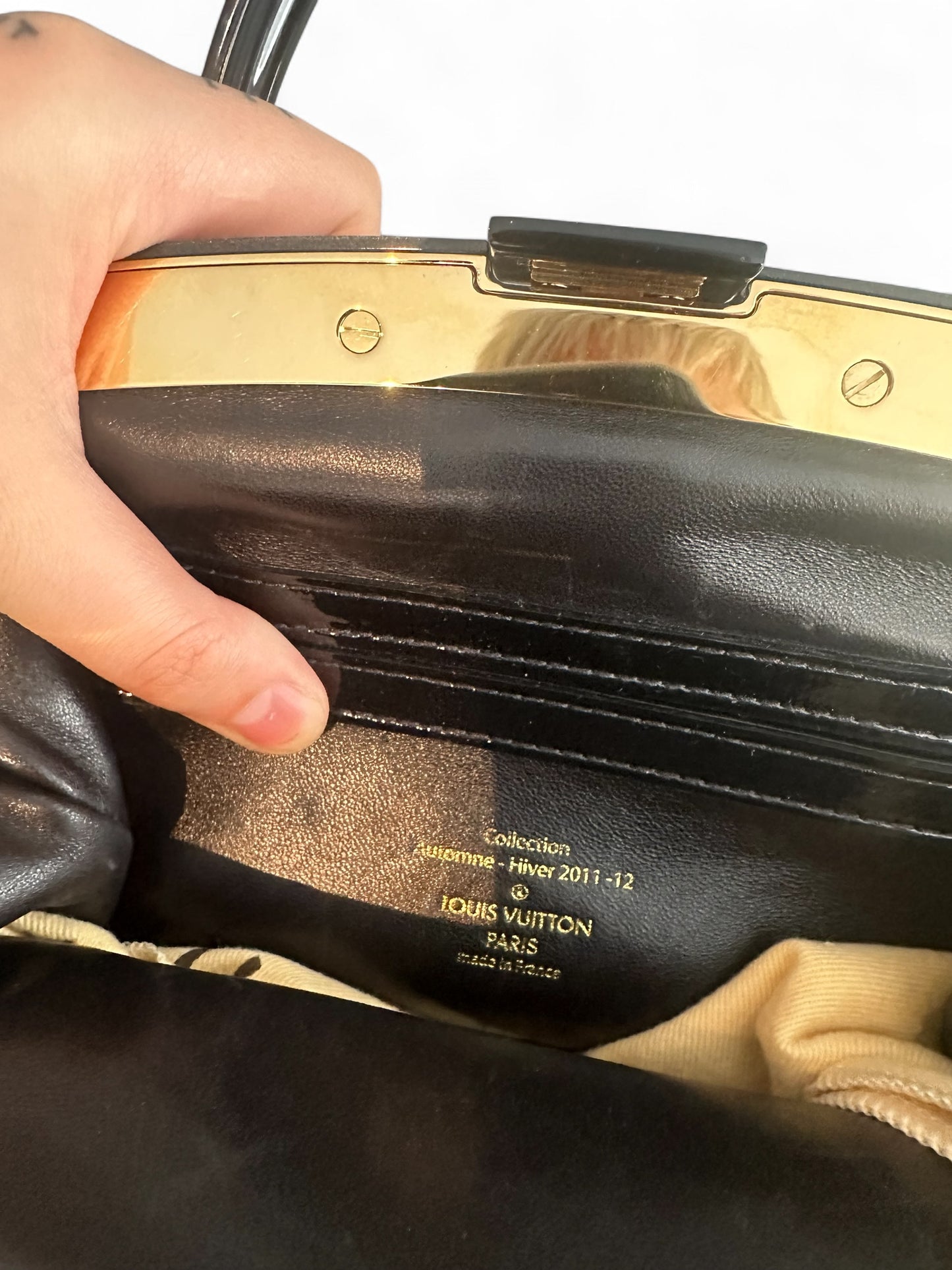 Mini Lockit Louis Vuitton – Cuir Vernis – Édition Défilé Automne-Hiver 2011-2012